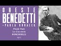 Oreste Benedetti & Paola Koralek - Finale Duet [La Gioconda] - 1911