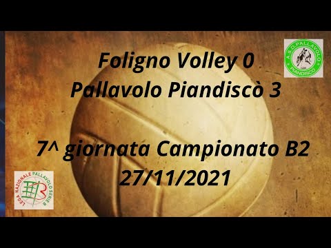 7^ Giornata Campionato B2 - Antico Pastificio Umbro Vs Pallavolo Piandiscò