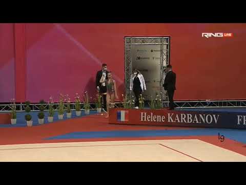 Helene Karbanov Ribbon AA Qualifications World Cup Sofia 2021