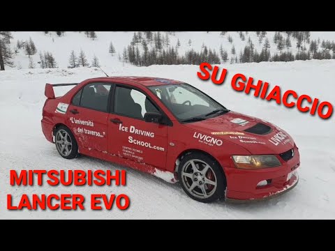 GHIACCIODROMO DI LIVIGNO Mitsubishi Lancer Evo