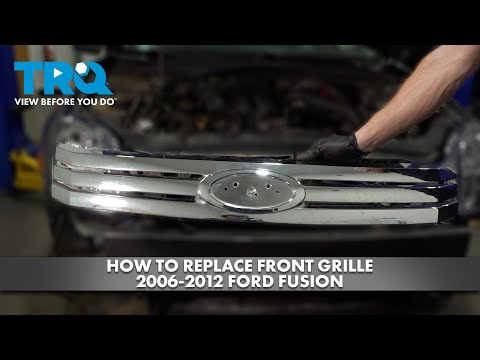 How to Replace Front Grille 2006-2012 Ford Fusion