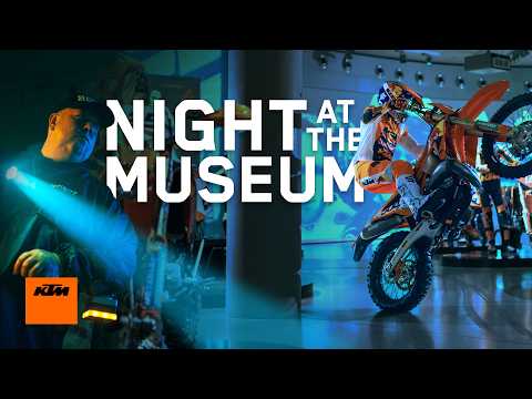 Night At The Museum – Mani Lettenbichler | KTM