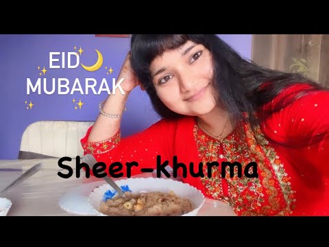 Eid 🌙 Mubarakabad 2024 | sheerkhurma cooking by inshia full recipe available | delicious