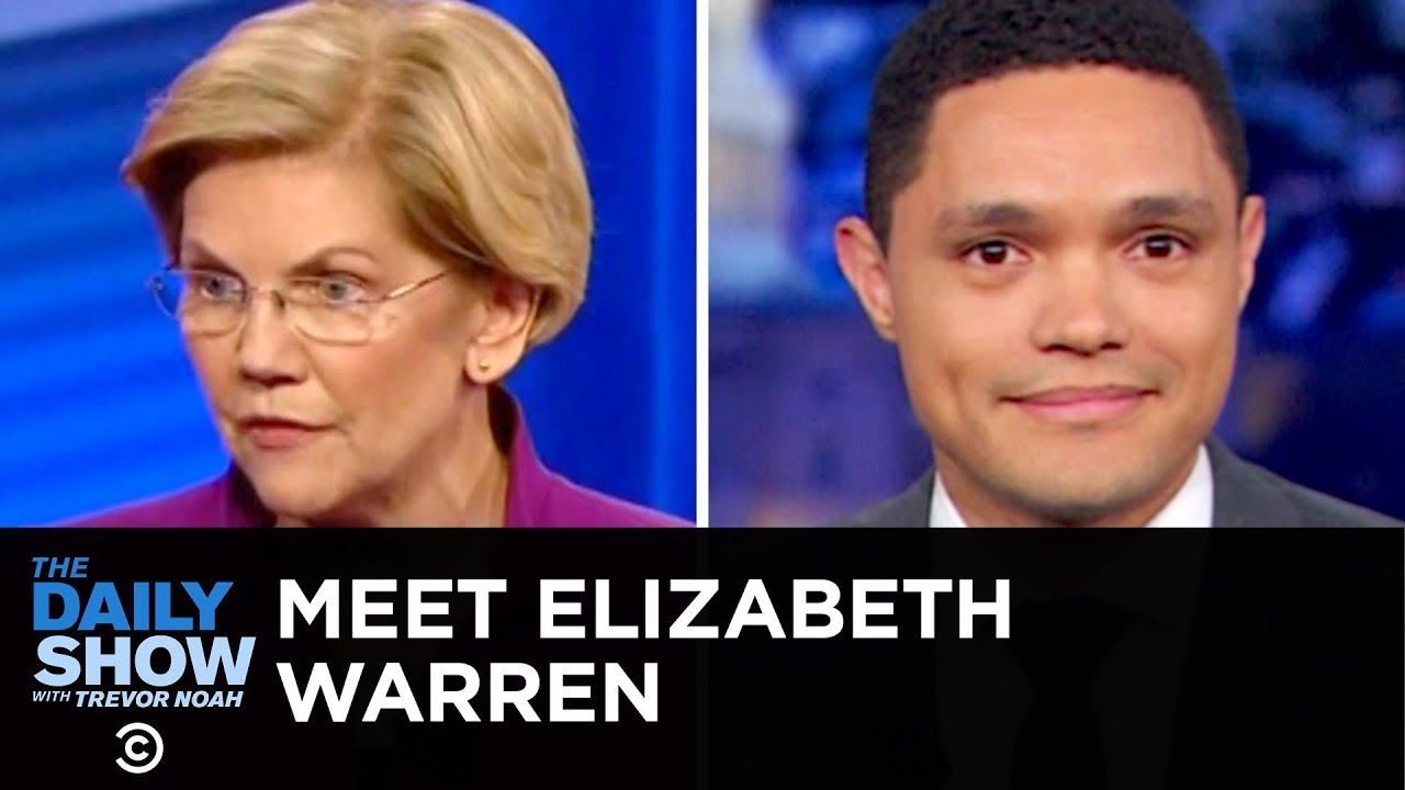 Getting to Know Dem: Elizabeth Warren | The Daily Show - YouTube