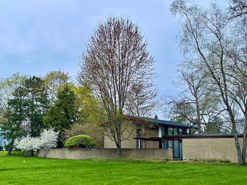 Yamasaki Palmer Woods home tour