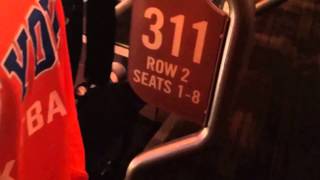 Knicks - Madison Square Garden Chase Bridge - Section 311 BS 5 and 6