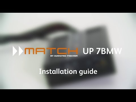 Sound Upgrade BMW HiFi Sound System (Option 676) - MATCH UP 7BMW for BMW E & F models