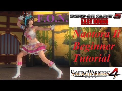 Naotora Ii Beginner Guide Tutorial (DOA5LR)