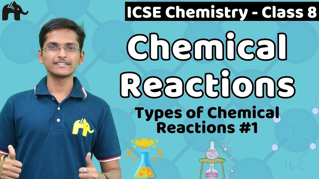 Chemical Reactions Class 8 Science ICSE | Selina Chapter 6 | Types of Chemical Reactions #1