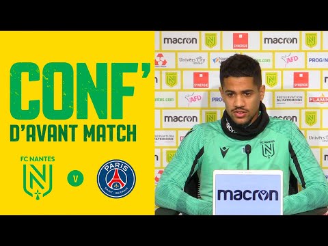 Ludovic Blas avant FC Nantes - Paris SG