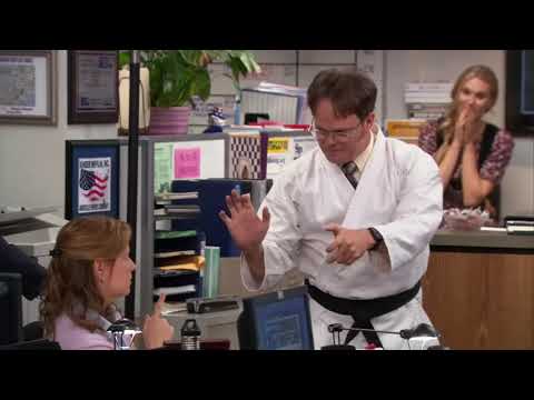 Metal Moments in "The Office". #1: Dwight's Final Kata Forms