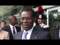 Entrevista con el Presidente de la República de Guinea Ecuatorial, Obiang Nguema Mbasogo