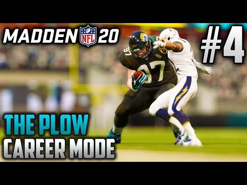 Madden 20 Career Mode | The Plow (HB) | EP4 | BREAKING ANKLES AT 400 POUNDS