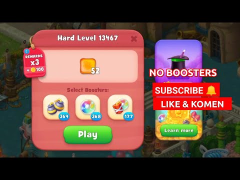 GARDENSCAPES HARD LEVEL 13467 NO BOOSTERS | MARI MAIN BERSAMA