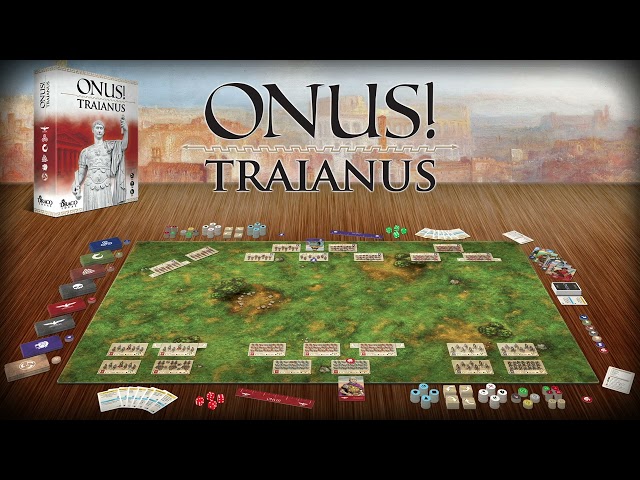 Vídeo relacionado con Onus! Traianus – Historical Wargame Without Miniatures | Tactical Ancient Warfare with 8 Armies, Card-Based Combat System, 1st–2nd Century CE Strategy Game | English
