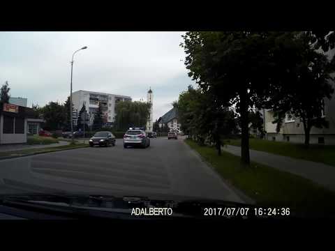 Passat i policja na sygnale