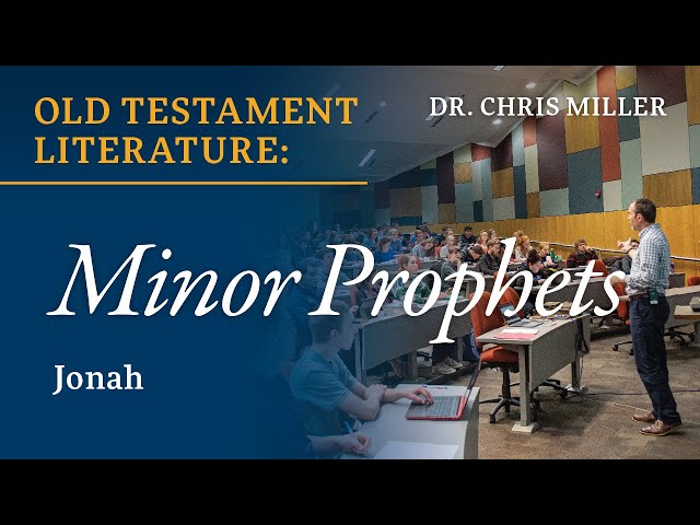 Thumbnail for video titled: Old Testament | Prophecy Literature/Jonah and Nahum