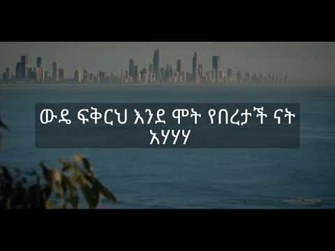 የናፈቀኝን yenafekegen lyrics  Bereket Abera ft  Yitbarek tamiru   lyrics