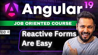 Angular 19 Tutorial in Hindi #37 Easy Angular Reactive Forms Tutorial