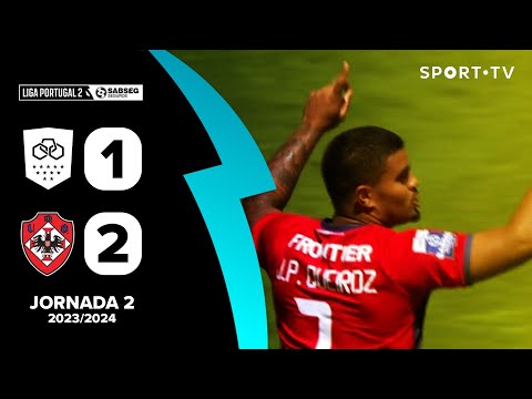 Resumo: Vilaverdense 1-2 UD Oliveirense - Liga Portugal SABSEG | SPORT TV