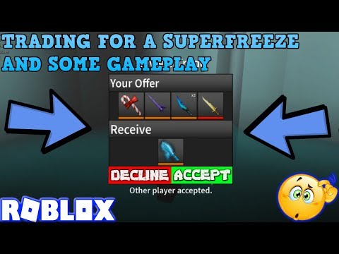 Roblox Assassin Chirstmas Update 10k Unboxing We Got Super Freeze - giving rare knives for a superfreeze roblox assassin overpaying trades was it worth it