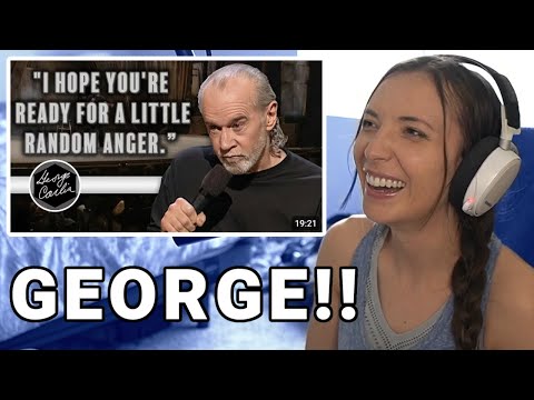 First Reaction to Free-Floating Hostility | George Carlin