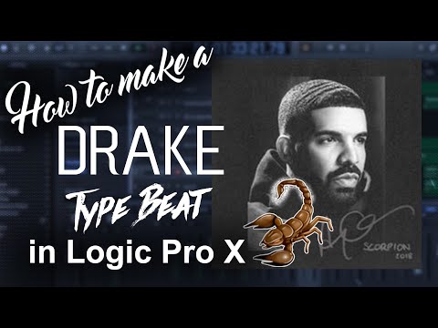 🦂 How to make a Drake type beat in Logic Pro X | 8 out of 10 Remake | Real Sample Hip Hop