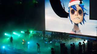 Gorillaz - On Melancholy Hill + Ticker Tape (Live at O2 Arena, Prague)