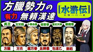 【人物紹介】水滸伝~天導一〇八星~ 方臘勢力の人物たちを紹介します【レトロゲーム】【ゆっくり解説】【VOICEVOX】