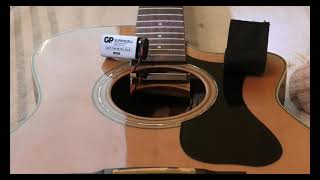 Video thumbnail for Guild F-130CE Acoustic guitar battery change and test by Paul Briden