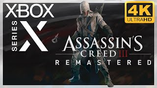 [4K] Assassin's Creed 3 Remastered / Xbox Series X Gameplay