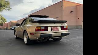 LS3-Powered 1986 Porsche 944 Turbo Start Up