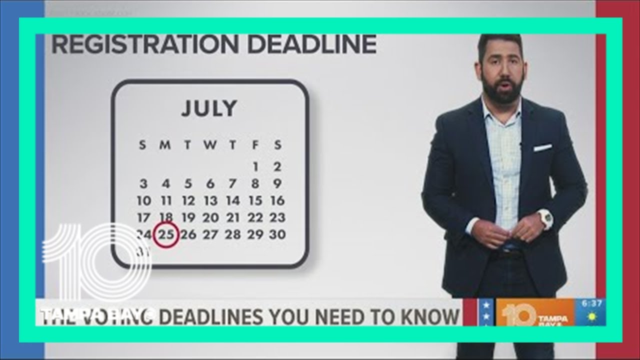 Florida election deadline: You need to register by next week to vote in the August primaries