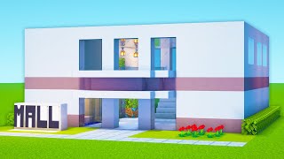 Minecraft Tutorial: How To Make A Mall &quot;Mini City 4&quot;