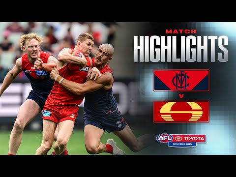 Melbourne v Gold Coast Suns Highlights | Round 3, 2025 | AFL