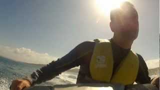 preview picture of video 'A la base nautique des Eléphants de mer on peut se faire bien plaisir en scooter des mers !'