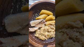 Plantain with Garden eggs 🥚 stew final Part #discovermyafrica #youtubechamps #asmrshorts