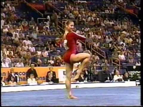 Dominique Moceanu - 2000 US Nationals Prelims - Floor Exercise