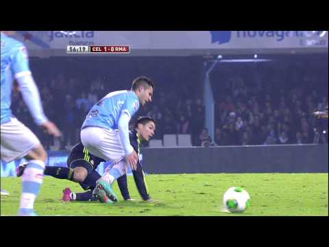 La Liga | Gol de Bermejo (0-1) en el Celta de Vigo - Real Madrid | 12-12-2012 | J6