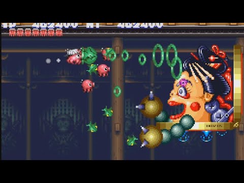 Jikkyō Oshaberi Parodius (SFC) Playthrough longplay video game