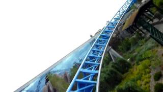 preview picture of video 'Europa-Park Rust: Blue Fire Mega Coaster  - onride'