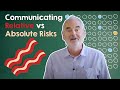 Relative vs Absolute risks: Why Relative Risks Are Misleading, and How To Communicate Absolute Risks
