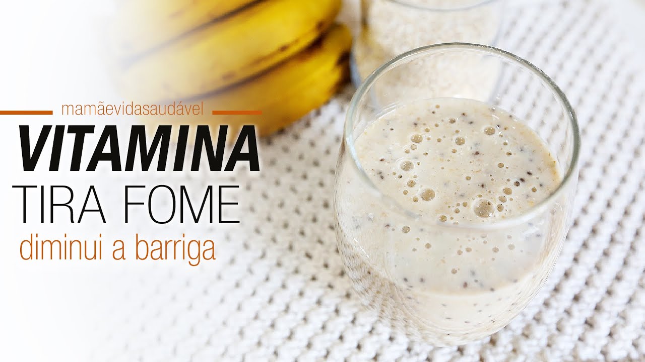 VITAMINA TIRA FOME E DIMINUI A GORDURA ABDOMINAL