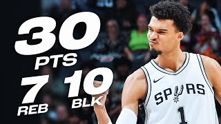 Victor Wembanyama - San Antonio Spurs - Portland Trail Blazers