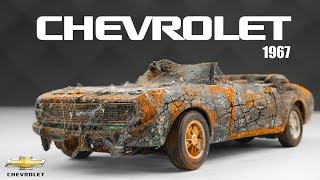 Abandoned 1967 Chevrolet Camaro ss - Impressive Restoration