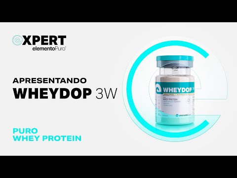 Vídeo - Refil Elemento Puro WHEYDOP 3W - Baunilha Caramelizada - 900g
