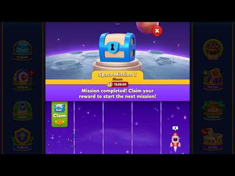 Royal Match - King Robert - Space Mission I Moon (Level 1814 to Level 1816)