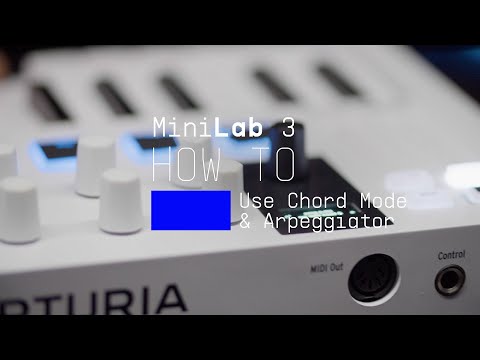 Arturia MiniLab 3 USB MIDI Keyboard Controller