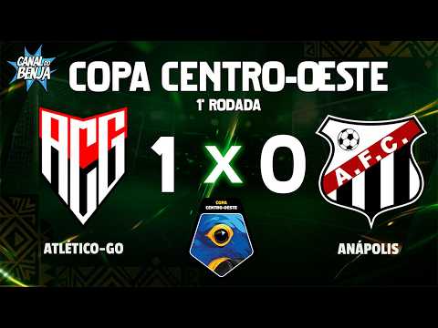 🔴 AO VIVO COM IMAGENS: ATLÉTICO-GO X ANÁPOLIS | COPA CENTRO-OESTE 2026