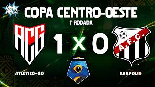 🔴 AO VIVO COM IMAGENS: ATLÉTICO-GO X ANÁPOLIS | COPA CENTRO-OESTE 2026